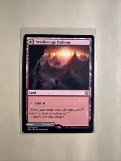 MTG Needleverge / Pillarverge Pathway ZNR 263/280 R Regular NM Rare - Image 1