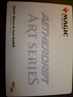 District Mascot Art Card Aetherdrift #50 - Image 2