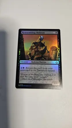 Reassembling Skeleton - Foil NM MTG #182- FOUNDATIONS X1 CARD - Image 2