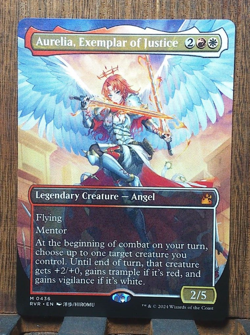 Aurelia, Exemplar of Justice (Anime Borderless) Ravnica Remastered Regular - Image 1