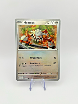 Heatran 068/131 Master Ball Reverse Holo Prismatic Evolutions Pokemon TCG NM/M - Image 1