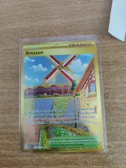 Artazon Obsidian Flames Trainer Pokemon Card 229/197 Secret Rare - Image 1