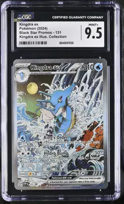 Pokemon Card CGC 9.5 Kingdra ex Special Illustration Coll. Promo Card SVP EN 131 - Image 1