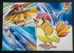 Pidgeotto Pokemon Postcard Red Version No.012 Japanese Nintendo Japan F/S - Image 1
