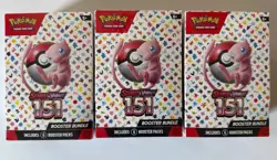 3x Pokemon TCG Scarlet & Violet 151 Booster Bundles. Sealed/Brand New - Image 1