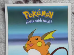 RAICHU #26 - DUNKIN BOOMER 2000 - CARTE POKEMON - TRES BON ETAT - Image 2