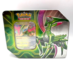 New Sealed POKEMON TCG Paradox Clash TIN Iron Leaves EX - Image 1