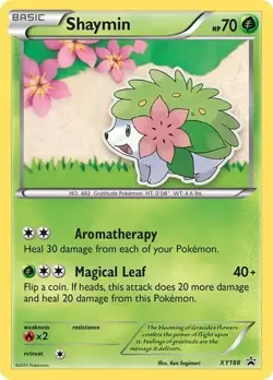 Shaymin - Pokemon XY Promos #XY188 Rare Holo - LP - Image 1