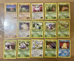 Pokemon Gym Challenge 1st Edition Card Lot Partial Set x84 Pack Fresh WOTC - Image 5