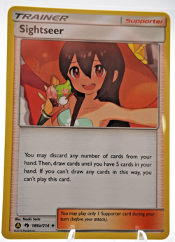 Sightseer 189A/214 Alternate Art Promos Lost Thunder Pokemon TCG Regular LP/NM - Image 1