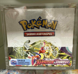 Pokemon Kamesin & Purpur Deutsch Display (36 Booster) + Acryl Box NEU & OVP - Image 1