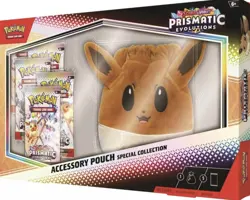 Pokemon TCG: Prismatic Evolutions - Accessory Pouch Special Collection IN HAND - Image 1