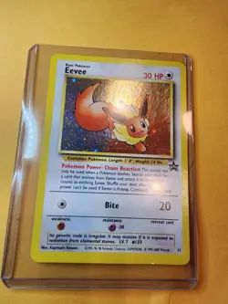 Pokemon TCG Eevee Wizards Black Star Promos 11 Holo Promo LP - Image 1