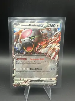 Pokemon - Bloodmoon Ursaluna ex - 141/167 - Twilight Masquerade - Image 1
