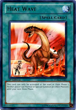 Yugioh Heat Wave STBL-EN061 Rare 1st Ed VLP - Image 1