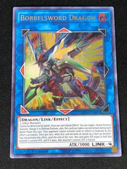 YUGIOH BORRELSWORD DRAGON MP19-EN097 1ST ULTRA (NM) - Image 1