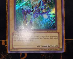 YUGIOH Elemental HERO Sparkman (EHC2-EN001) Secret Rare Limited Edition Played - Image 3