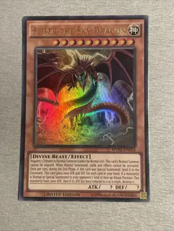 Yu-Gi-Oh! TCG Slifer The Sky Dragon MVP1-ENSV6 Ultra Rare Limited Edition NM/M - Image 2