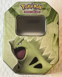 Pokemon Tyranitar 2007 Empty Tin Trading Card Game - Image 1