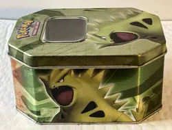 Pokemon Tyranitar 2007 Empty Tin Trading Card Game - Image 3