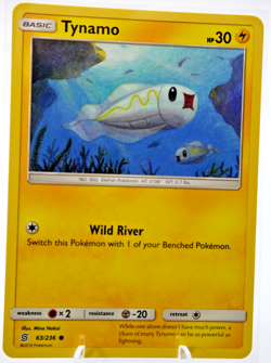 Tynamo 63/236 (NM, Pokemon Card, Unified Minds, 2019, Lightning, Common) - Image 1