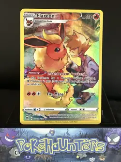 Pokemon Card Flareon TG01/TG30 Brilliant Stars Trainer Gallery Near Mint - Image 1