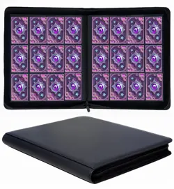12 Pocket 720 Pockets Trading Card Binder, Ringless Side Loading Card Holder ... - Image 1