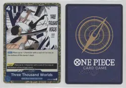 2023 One Piece Card Game: Pillars of Strength OP03 R Three Thousand Worlds 15fy - Image 3