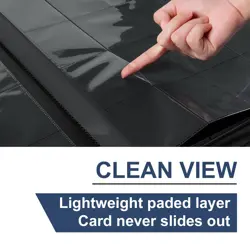 16 Pockets Card Binder for 1000+ Cards, Premium Sturdy Card Holder Album, PU ... - Image 3