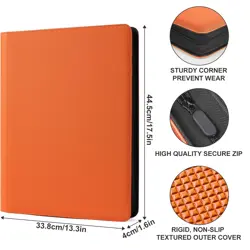1000+ Pockets Trading Card binder, PU Cover Card Collection Binder, Premium 1... - Image 5