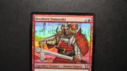 Magic the Gathering Foil Brothers Yamazaki CHK 160a - excellent LP MTG card WOTC - Image 3