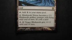 Magic the Gathering Blinkmoth Nexus rare land Darksteel - excellent LP MTG card - Image 4