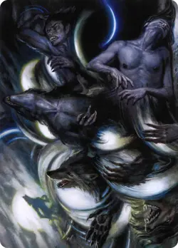 🧙Lunar Rejection 23/81 Art Series VOW Crimson Vow MTG - Image 1