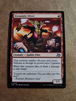 MTG Dynamite Diver #123 Aetherdrift | Magic - Combine Ship 1-10 $4.88 - Image 1