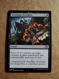 MTG Maximum Overdrive #96 Aetherdrift | Magic - Combine Ship 1-10 $4.88 - Image 1
