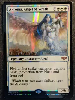 Akroma, Angel of Wrath - Foil - From the Vault: Angels (MTG) - Image 1