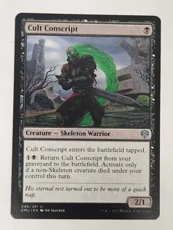MTG Dominaria United Conscript 088/281, Buy 3+ Any Card And Get Free Shipping! - Image 1