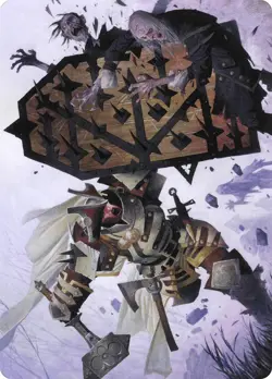 🧙Estwald Shieldbasher 9/81 Art Series VOW Crimson Vow MTG - Image 1