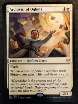 Archivist of Oghma - Commander Legends Battle for Baldur's Gate (MTG) - Image 1