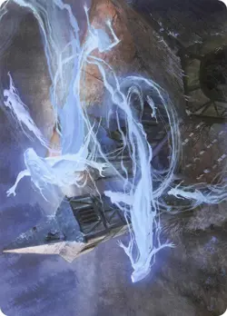 🧙Hallowed Haunting 12/81 Art Series VOW Crimson Vow MTG - Image 1