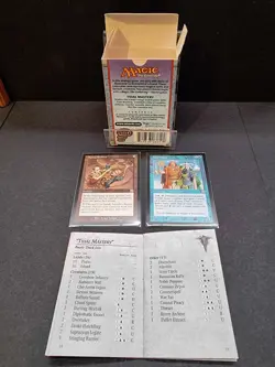MtG Mercadian Masques 'Tidal Mastery' Theme Deck from 1999 | Opened - Complete - Image 2