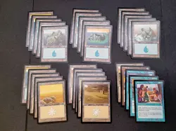 MtG Mercadian Masques 'Tidal Mastery' Theme Deck from 1999 | Opened - Complete - Image 3