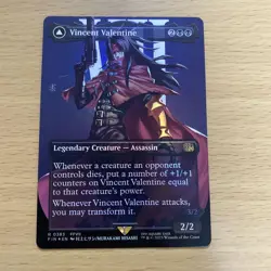 Vincent Valentine (Borderless Foil)MTG Final Fantasy 0383 FVII NM - Image 1