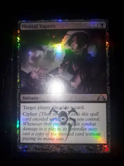 MTG - Mental Vapors Gatecrash Lightplay Foil A168 - Image 2