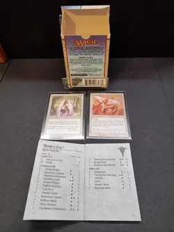 MtG Mercadian Masques 'Rebel's Call' Theme Deck from 1999 | Opened - Complete - Image 2