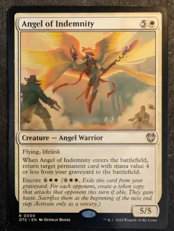 Angel of Indemnity - Outlaws of Thunder Junction Commander (MTG) - Image 1