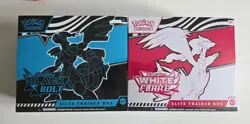 Pokemon TCG Black Bolt & White Flare Elite Trainer Box ETB ✅ BRAND NEW ✅ - Image 1