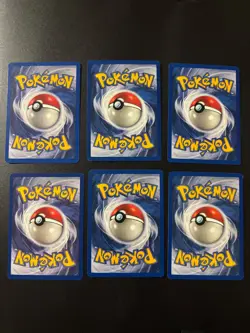 Lot of 6 pokemon cards dark alazakazam surge sabrinas golduck blaines quiz WOTC - Image 2