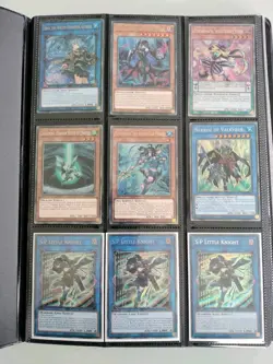 Yugioh Binder Collection 180 Cards - QCR, Platinum, etc All Holos S.P Knight - Image 1