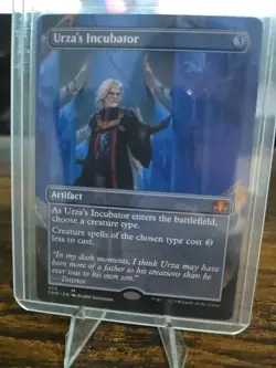 NM Urza's Incubator (Borderless) 453 Dominaria Remastered Magic The Gathering - Image 1